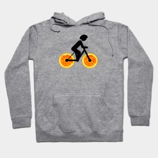 Orange Cyclist Hoodie